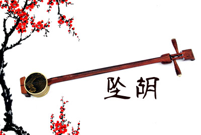 河南坠子伴奏乐器坠胡图片