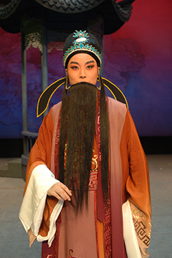 朱健健饰演《牡丹亭》中的杜宝