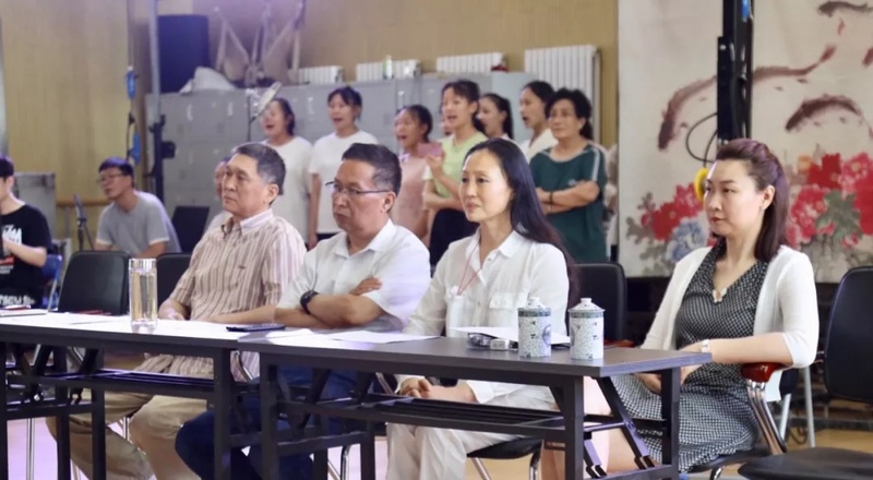 石家庄市评剧院一团演出的庆祝中华人民共和国成立70周年国家级非物质文化遗产评剧传承基地专场演出